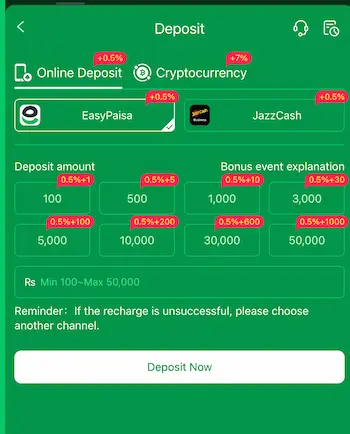 td777 deposit