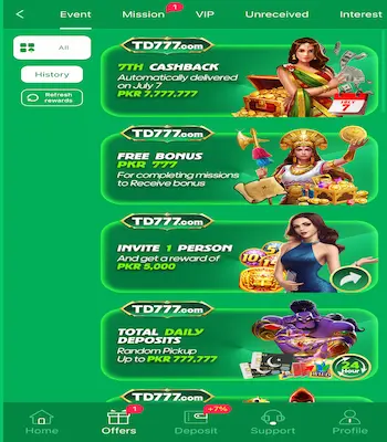 td777 offers